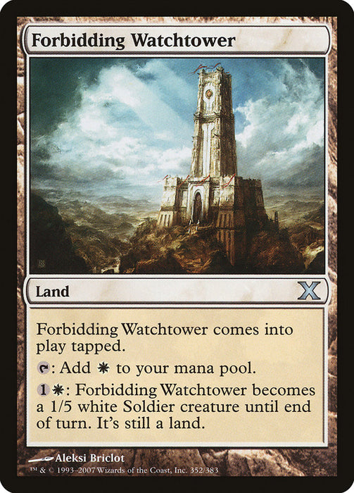 Forbidding Watchtower  (Foil)