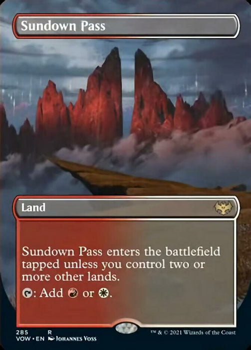 Sundown Pass - Borderless