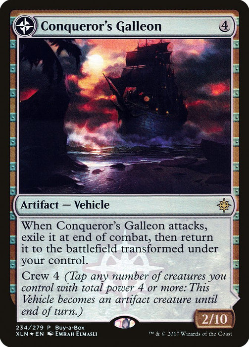 Conqueror's Galleon // Conqueror's Foothold  - Compasslanddfc (Foil)