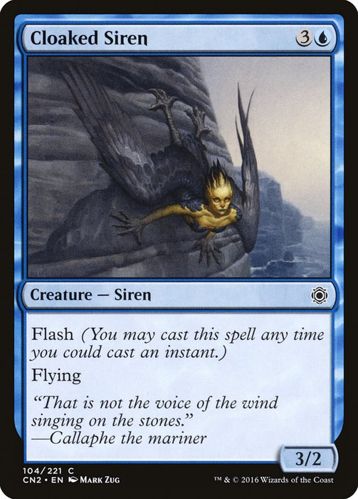 Cloaked Siren  (Foil)