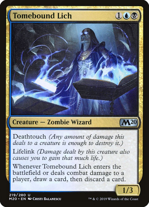 Tomebound Lich  (Foil)
