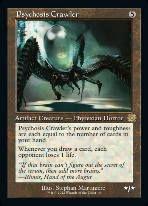 Psychosis Crawler - Retro Frame (Foil)