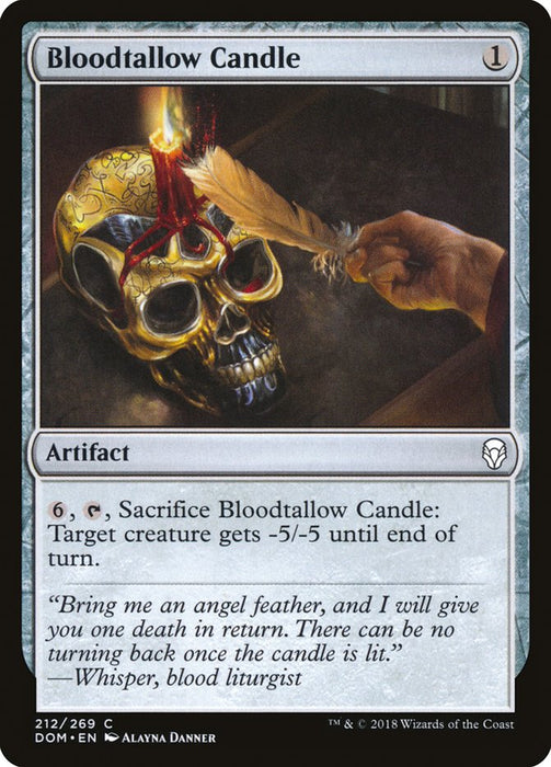 Bloodtallow Candle  (Foil)