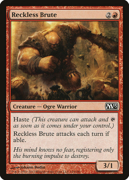 Reckless Brute  (Foil)