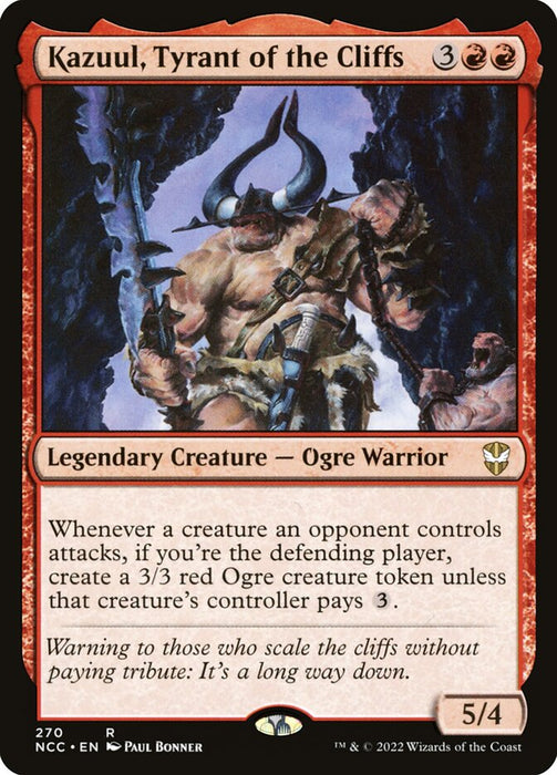 Kazuul, Tyrant of the Cliffs - Legendary