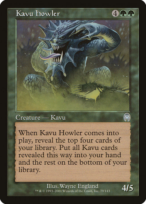 Kavu Howler  (Foil)