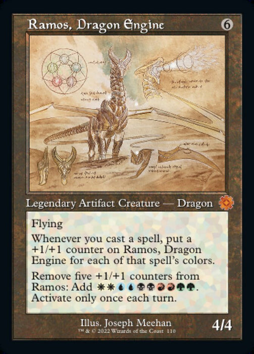 Ramos, Dragon Engine - Retro Frame (Foil)