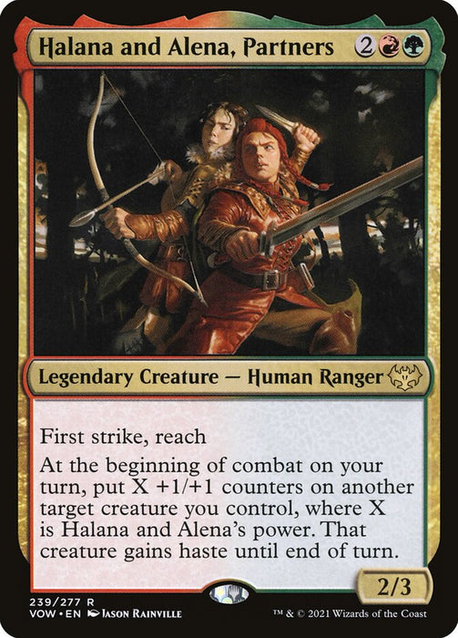 Halana and Alena, Partners  - Legendary (Foil)