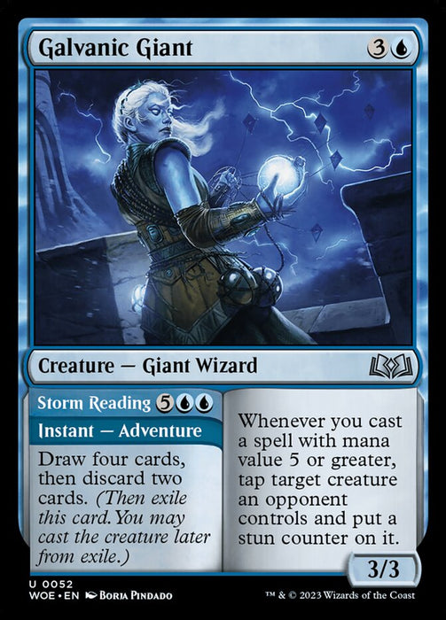 Galvanic Giant // Storm Reading (Foil)