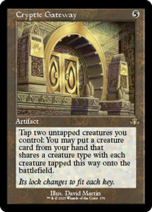 Cryptic Gateway - Retro Frame (Foil)