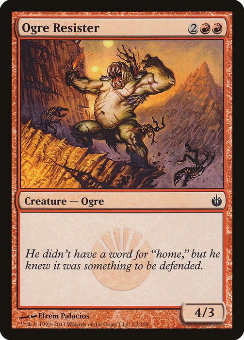 Ogre Resister  (Foil)