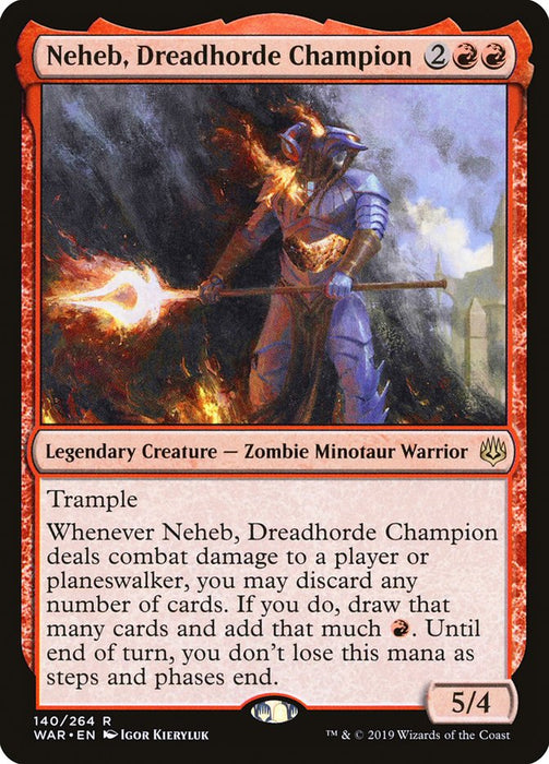 Neheb, Dreadhorde Champion  - Legendary (Foil)