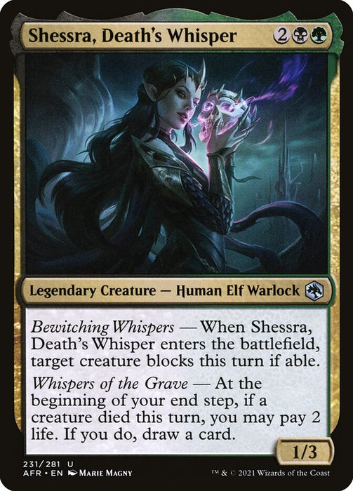 Shessra, Death's Whisper  - Legendary (Foil)