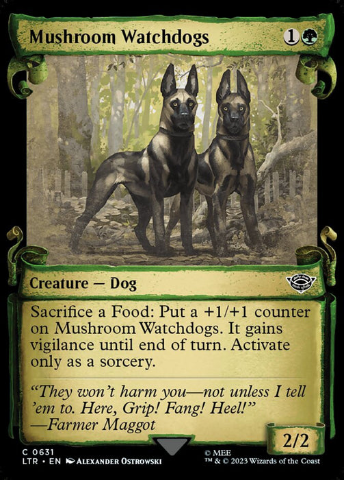 Mushroom Watchdogs - Showcase (Foil)