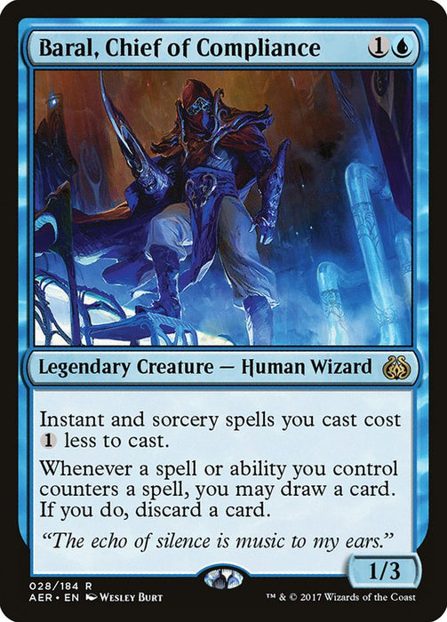Baral, Chief of Compliance  (Foil)