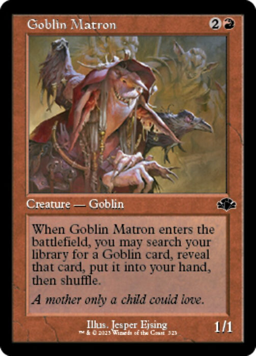 Goblin Matron - Retro Frame (Foil)