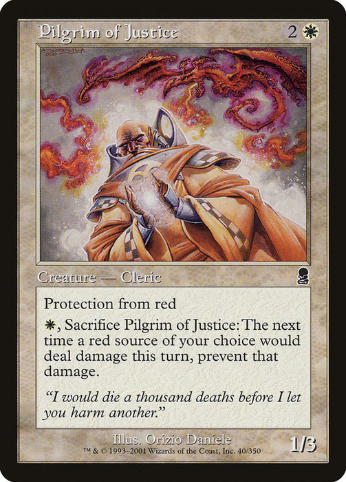 Pilgrim of Justice  (Foil)