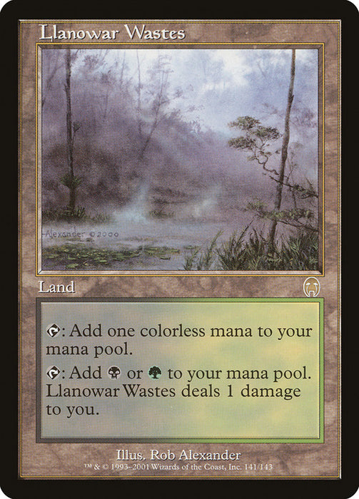 Llanowar Wastes  (Foil)