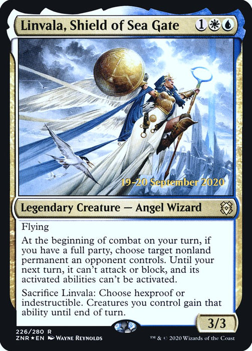 Linvala, Shield of Sea Gate  - Legendary (Foil)
