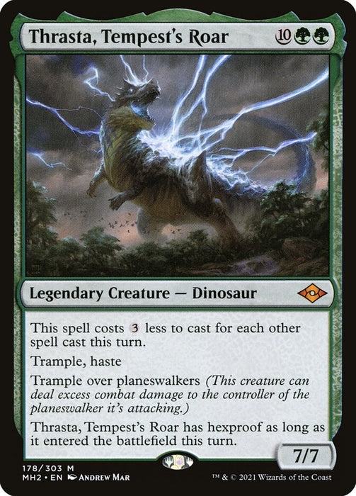 Thrasta, Tempest's Roar  - Legendary (Foil)