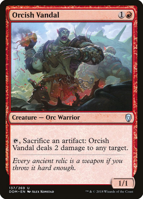 Orcish Vandal  (Foil)