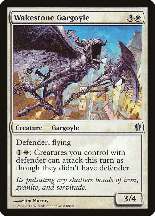 Wakestone Gargoyle  (Foil)