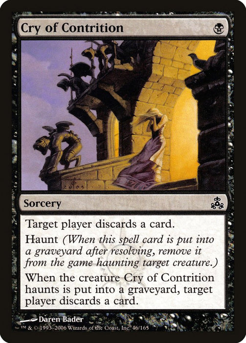 Cry of Contrition  (Foil)