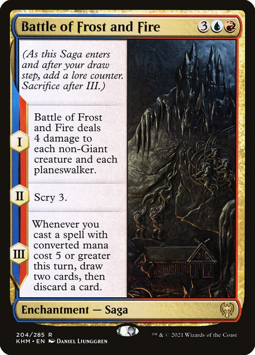 Battle of Frost and Fire  (Foil)