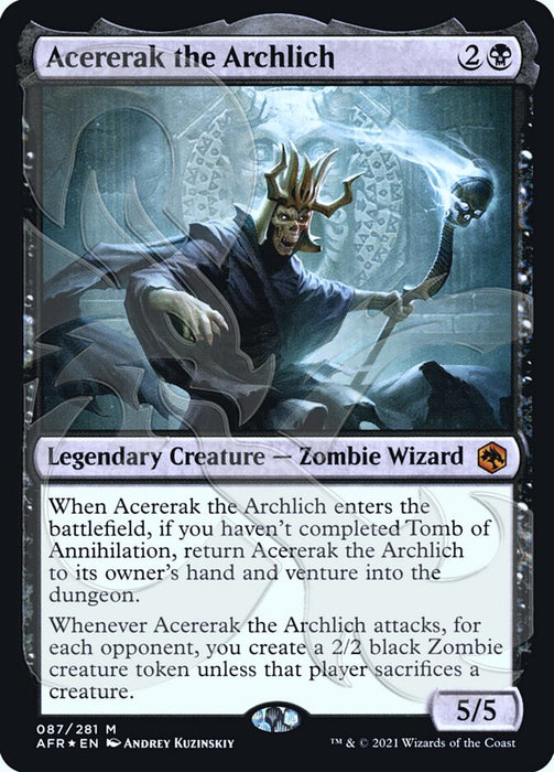 Acererak l'Archlich - Légendaire (Foil)