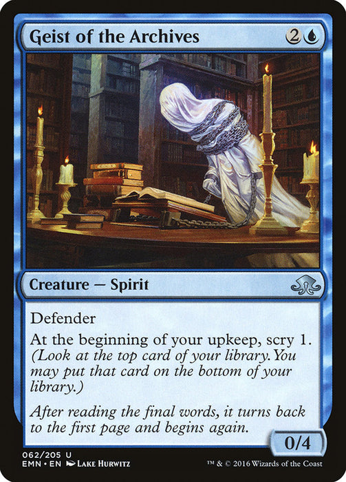 Geist of the Archives