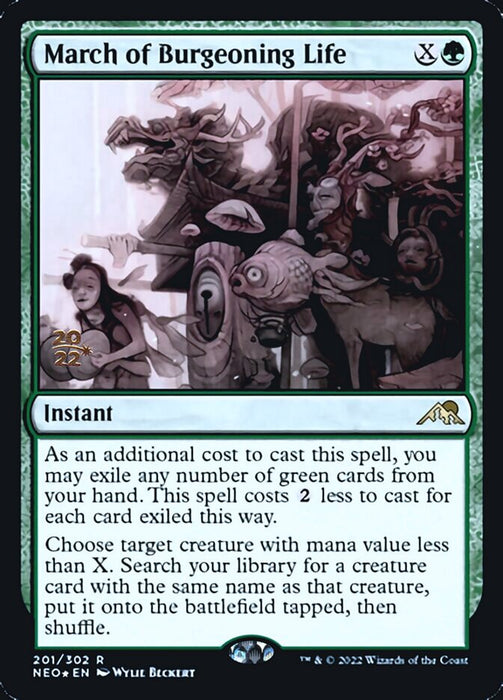 March of Burgeoning Life (Foil)