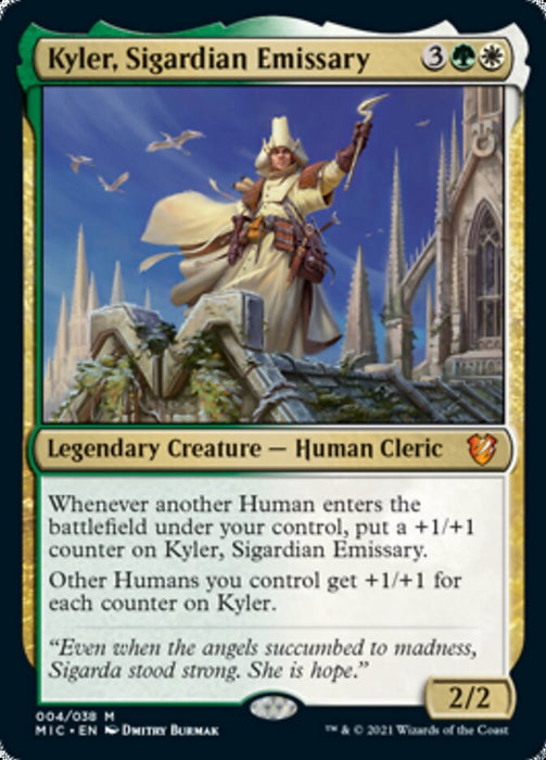 Kyler, Sigardian Emissary  - Legendary