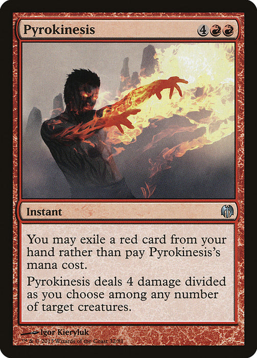 Pyrokinesis