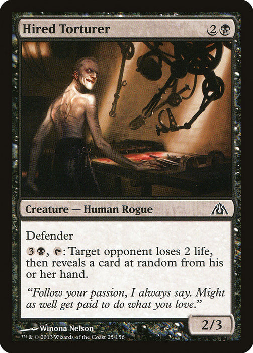 Hired Torturer  (Foil)