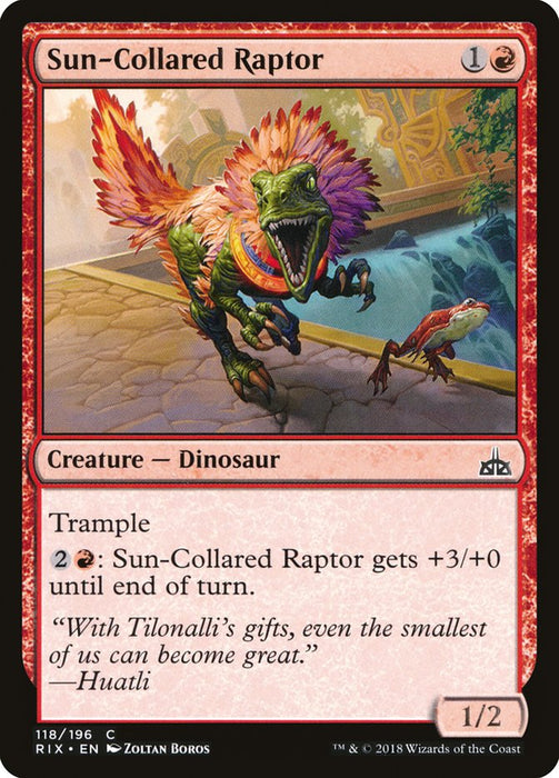 Sun-Collared Raptor  (Foil)
