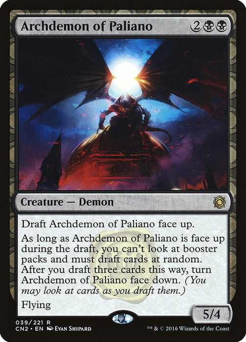 Archdemon of Paliano - Draft
