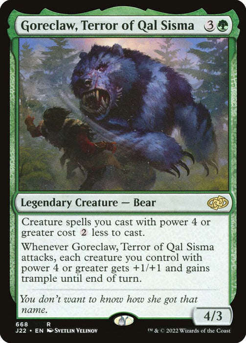 Goreclaw, Terror of Qal Sisma - Legendary