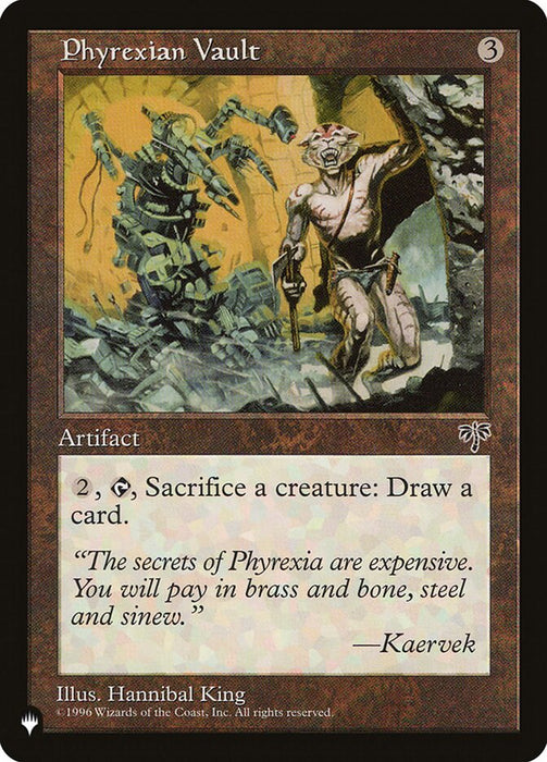 Phyrexian Vault - Retro Frame