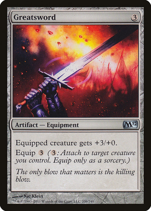 Greatsword  (Foil)