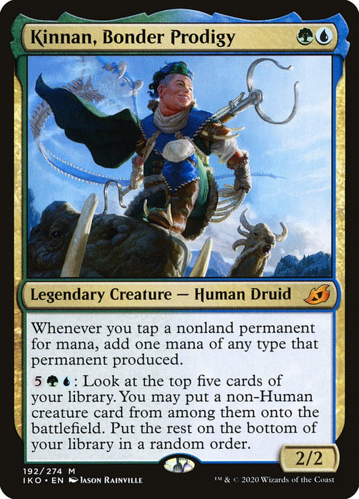 Kinnan, Bonder Prodigy  - Legendary (Foil)