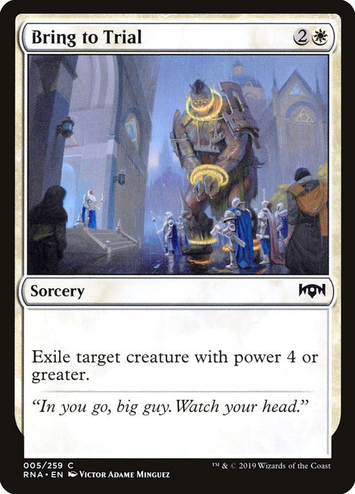Bring to Trial  (Foil)