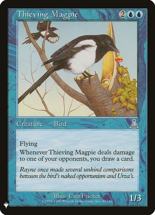 Thieving Magpie - Retro Frame