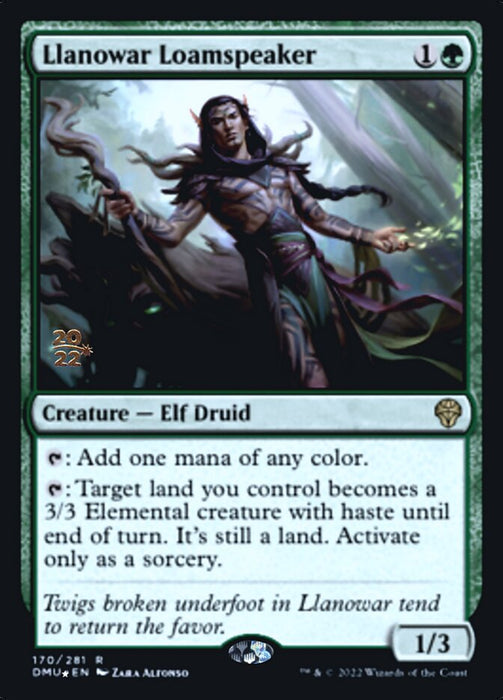 Llanowar Loamspeaker (Foil)