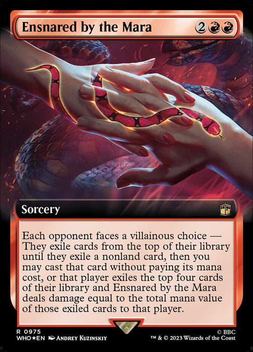 Ensnared by the Mara - Extended Art (Foil)