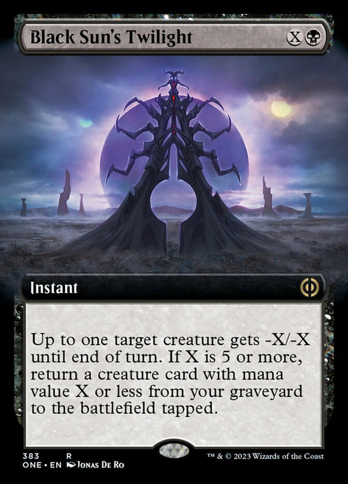 Black Sun's Twilight - Extended Art (Foil)