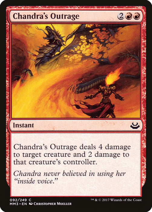 Chandra's Outrage  (Foil)