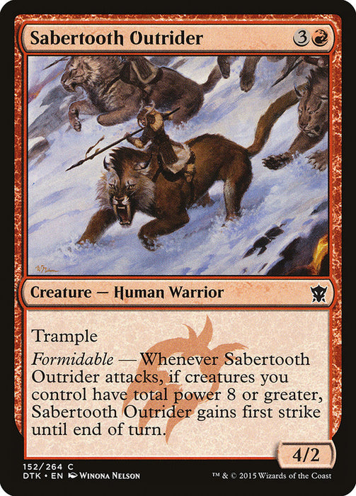 Sabertooth Outrider  (Foil)