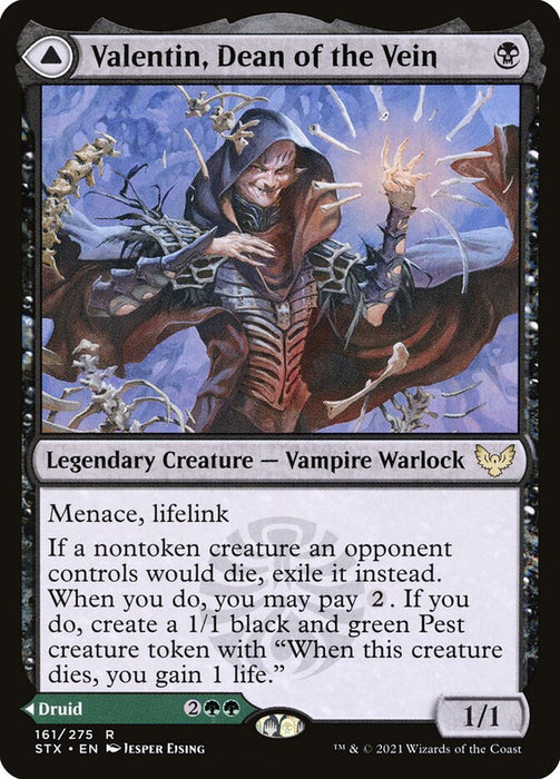Valentin, Dean of the Vein // Lisette, Dean of the Root  - Legendary (Foil)