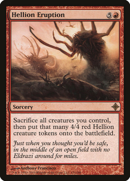 Hellion Eruption  (Foil)