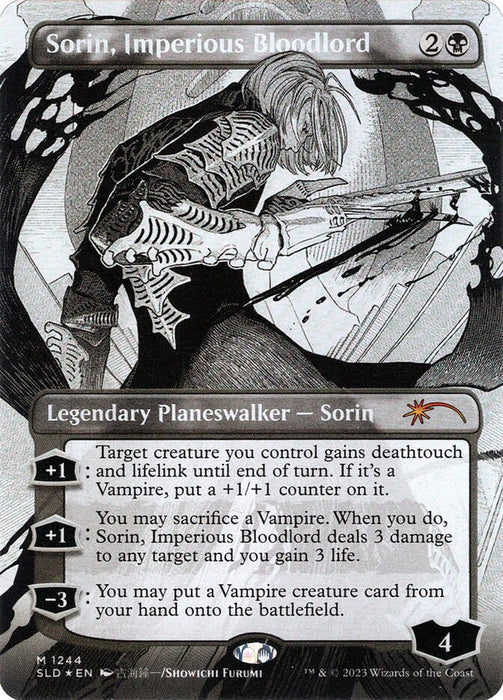 Sorin, Imperious Bloodlord - Borderless (Foil)
